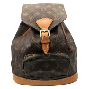 Louis Vuitton Montsouris MM Backpack Rucksack Bag Monogram Canvas