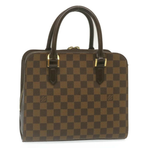 LOUIS VUITTON Damier Ebene Triana Hand Bag